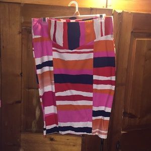Pretty in pink pencil skirt